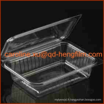 Transparent Clear Pharmaceutical Packing Food Grade Film rigide en PVC